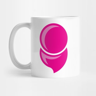 Mental Illness Semicolon PINK Mug